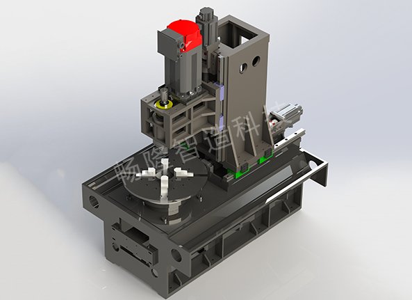 500数控高速法兰钻床设计