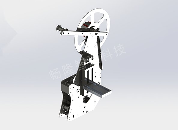 贴双面胶机头设计